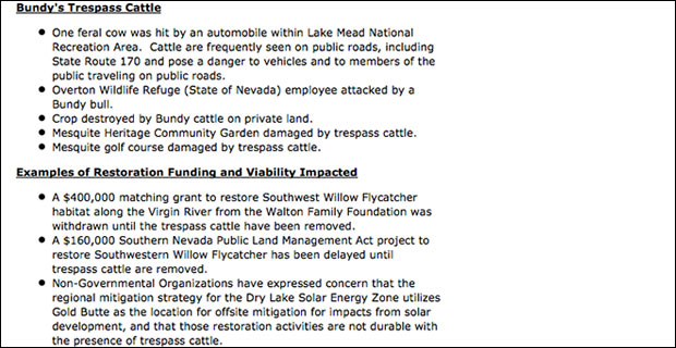 Breaking: Sen. Harry Reid Behind BLM Land Grab of Bundy Ranch 041114document2